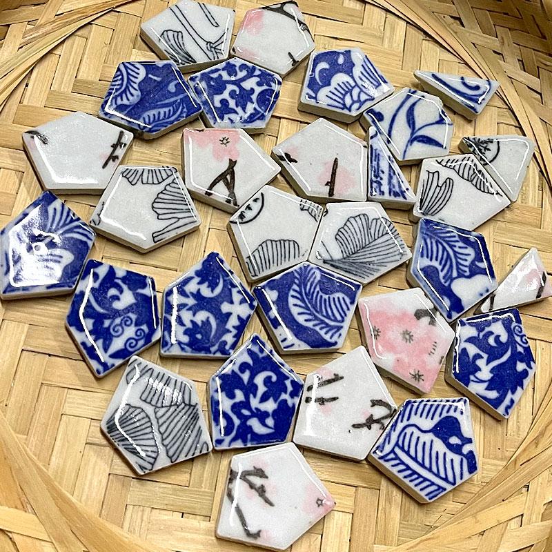 100g Ovale Keramikmosaikfliesen Mehrfarbiges Mosaikstück DIY Mosaikherstellung Steine für Handwerk Hobby Kunst Heim Wanddekoration arte
