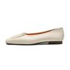 Weiwei Girl 888-1 Square Toe Women's Flat Loafers - Soft Sole Slip-On Mary Janes
