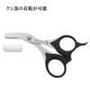 Kai Seki Magoroku Beard Scissors with for Eyebrow Comb, Removable, Trimming, Men's