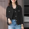 ZANZEA Women Casual Turn Down Collar Loose Long Sleeve Blouse
