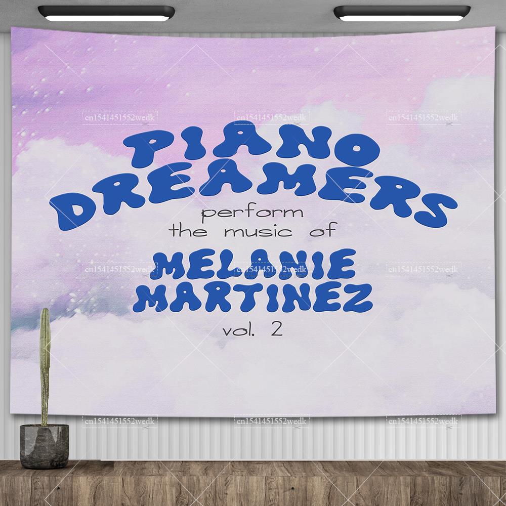 Melanie Martinez New Portals Music Album Cover Wall Flag Tapestry Meme Tapestry Aesthetic Room Decoration Party Backdrops