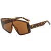 Men Women One Piece Sun Glasses Fashion Square Shades Oversized Frame Shield Sunglasses Women Luxury Non Polarized Glasses