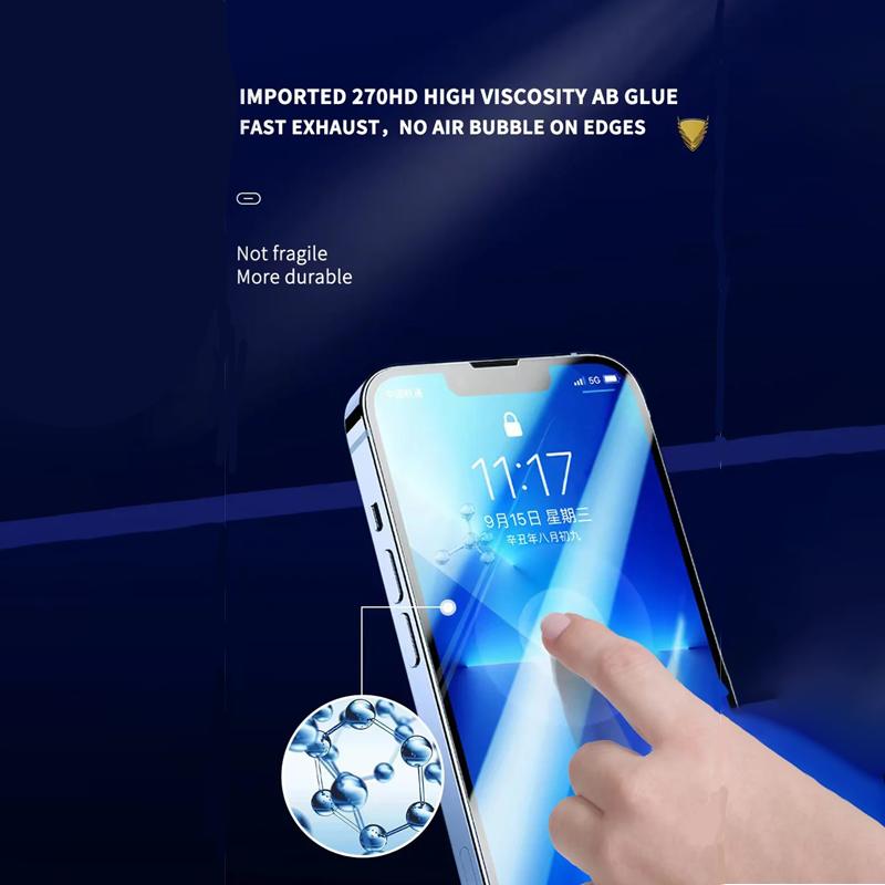 2Pc 3D Golden Armor Tempered Glass for Samsung Galaxy S24 Ultra Screen Protector for Samsung S24 S23 S22 S21 Plus Glass Film