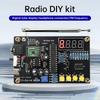 DIY RDA5807M Radio Kit 87-108MHz Radio Module Electronic Soldering Assembly Parts with Digital Tube 4Key/5Key FM Radio Type-C 5V
