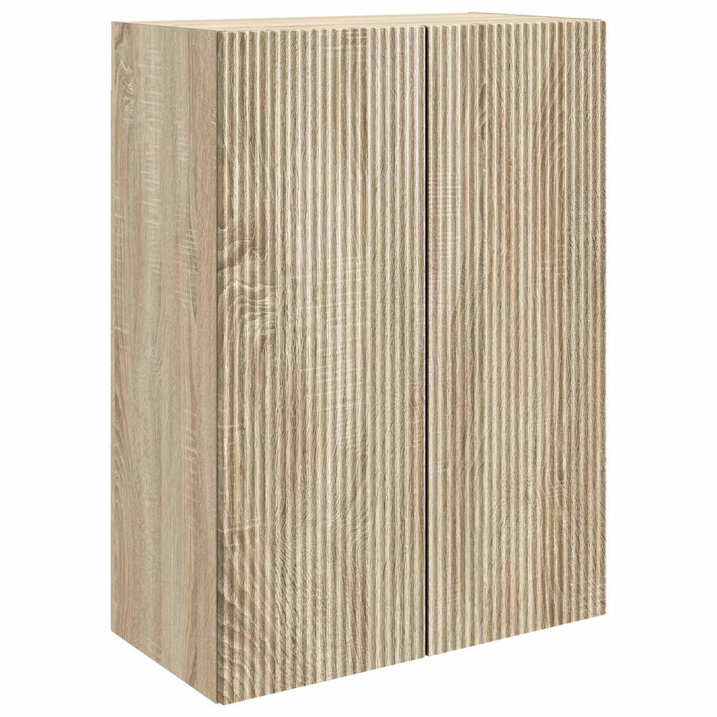 vidaXL Armoire Murale Chêne Sonoma 66 x 34,5 x 90 cm Bois d'ingénierie