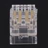 10pcs 4PIN COB LED Strip Connector Transparent Solderless LED Adapter  For School