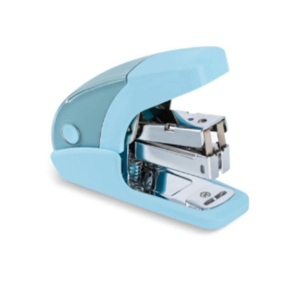 

Легкий мини-степлер для удаления скоб для хранения вещей Голубой офисный степлер