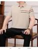 Dad's Summer Ice Silk Quick-Dry Sportswear Set - Men's Short Sleeve Father's Day Outfit