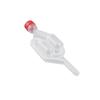 1pc Twin Bubble Airlock One-way Exhaust Water Seal Valve With Silicone Grommet for Beer Wine Making Household Distiller Tools