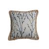 Modern Minimalist Sofa Pillow Cover With Floral Pattern In Polyester Fabric For Living Space