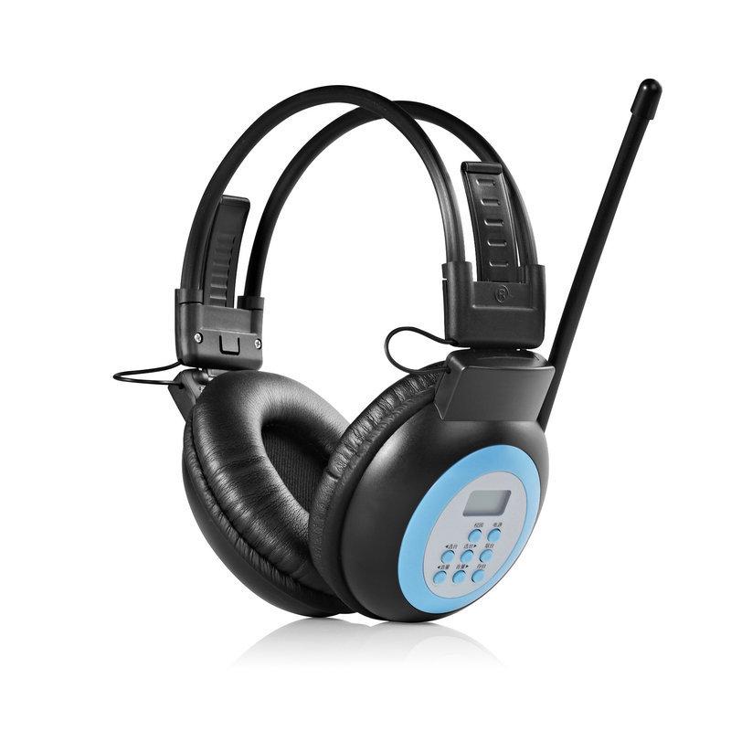 Wireless Multi-function Headphones: FM Radio, Language Teaching, Campus Broadcast & Conference Receiver