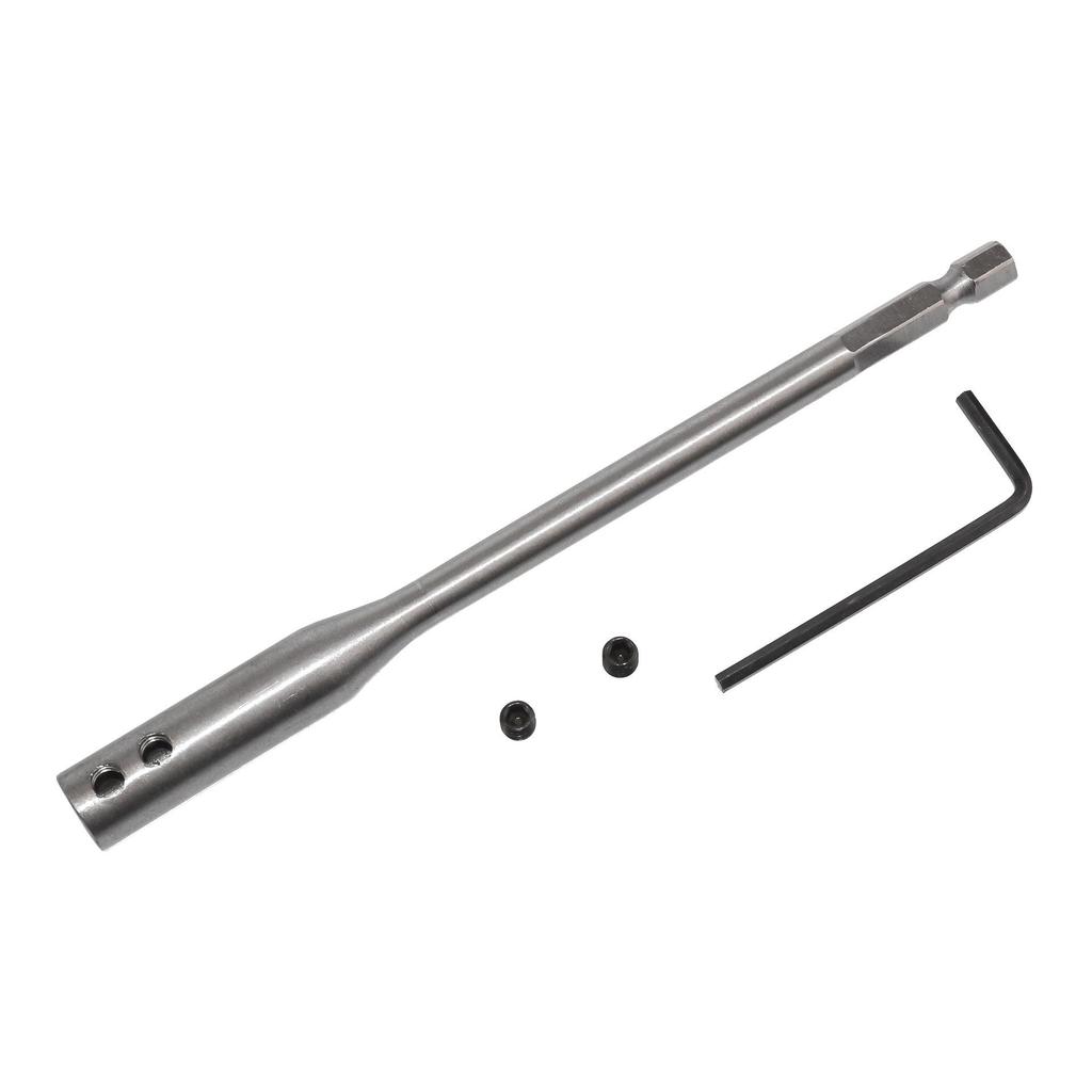 Hex Shank Quick Change Drill Extension Rod Set - 1/4", 300mm & 150mm