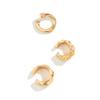 3Pcs/Set Delicate Vintage Clip Earrings for Women Trendy Creative C Ear Cuff Non-Piercing Earring Jewelry Gift Wed Accessories