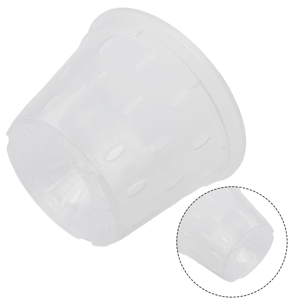 

1/5 шт. горшки для орхидей, прозрачный контейнер для дома и улицы 1PCS