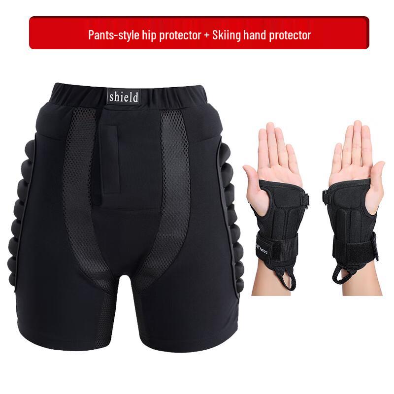 Beirong Protective Padded Shorts and Hand Guards
