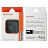 For OnePlus 12 5G Camera Lens Protector WANLONFENG HD Full Black Silk Printed Lens Film