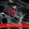 DC 12V Car Digital Voltmeter, 8-16V LED Display Waterproof Auto Voltage Gauge Meter, Digital Power Energy Voltage Monitor for Most Cars Trucks