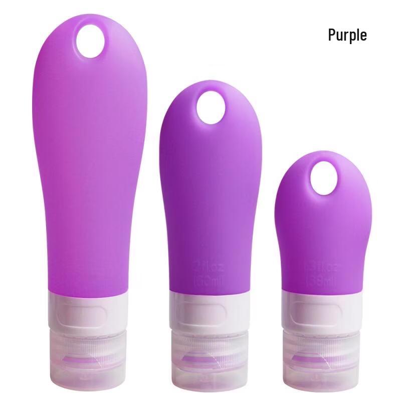 OIMG Silicone Travel Bottle Set with Hook