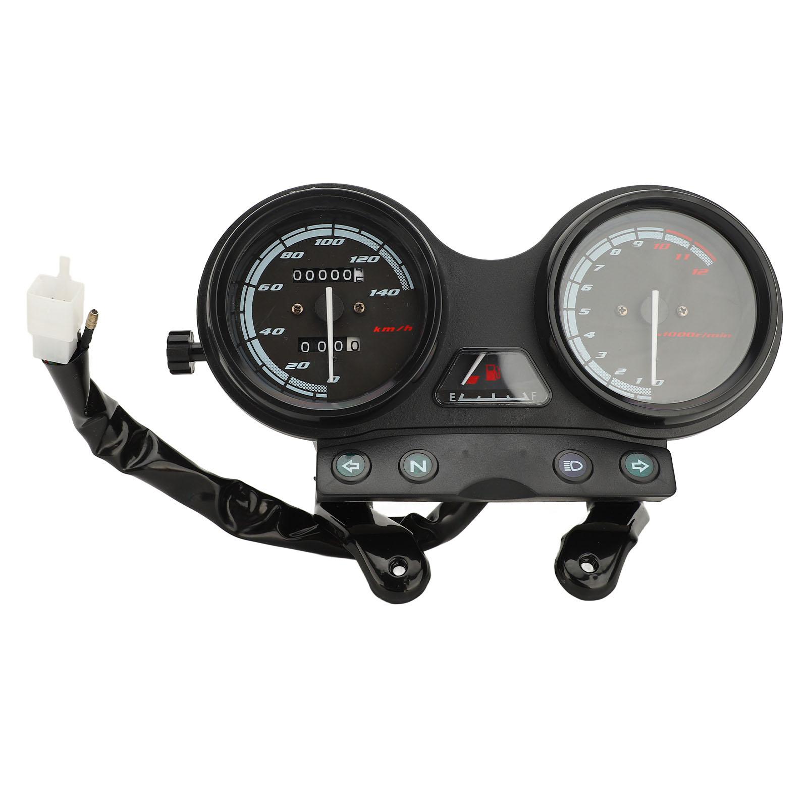 12V Motorcycle Gauge Combo Precise Display Stylish Motorcycle Speedometer Odometer Gauge for YBR 125