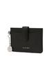 Jillstuart Acc [Zoe] Flower Charm Cowhide Card Wallet 2 Colors