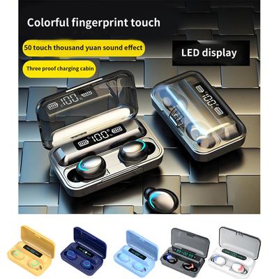 F9-9 Type Light Wireless Digital Display TW S Bluetooth Headset 5.0  Call