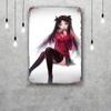 rin tohsaka Decor Vintage Metal Signs Tin Signs Captain Poster Decor for Bar Pub Club Man Cave Wall Decoration
