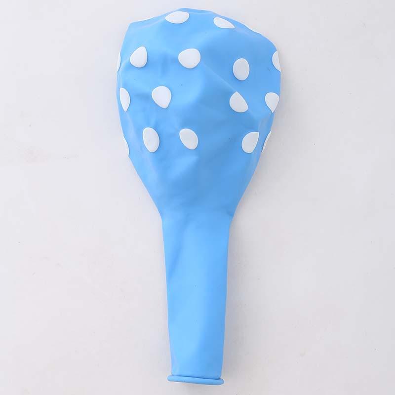 Kit de Globos de Lunares Arcoíris de 12 Pulgadas Globos de Látex de Lunares Multicolor para Feliz Cumpleaños Baby Shower Boda Navidad