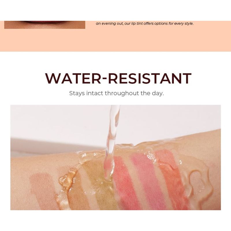 BEAUTY GLAZED - Langanhaltender matter Peel-Off-Lippenstift - 6 Farben