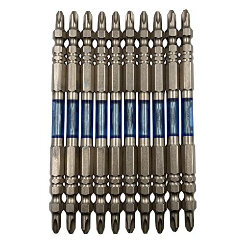 

ANEX ARHS-14M Ryuchi Bit, Double-Ended, Slim, Plated Finish +2x110, Bag of 10