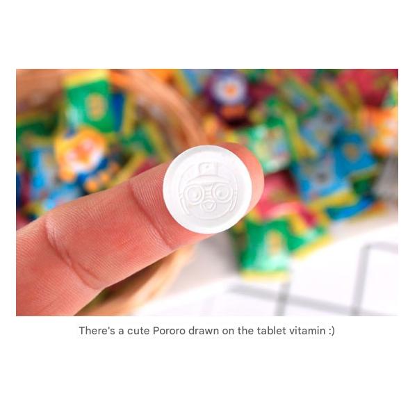 Pororo Chewable Vitamin C (50 Tablets, 500 Tablets ) (3 Options)