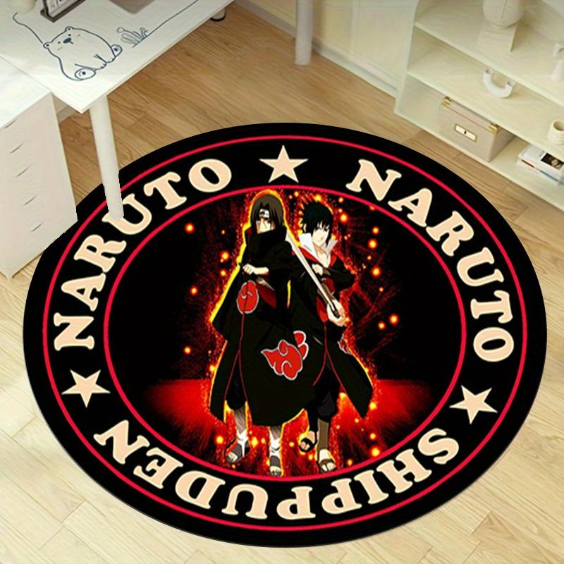 

1pc Naruto Shippuden Anime Characters Circular Rug - Home Decorative Round Mat for Office, Outdoor Use, Gift IdeaRC2760 80cm by 80cm