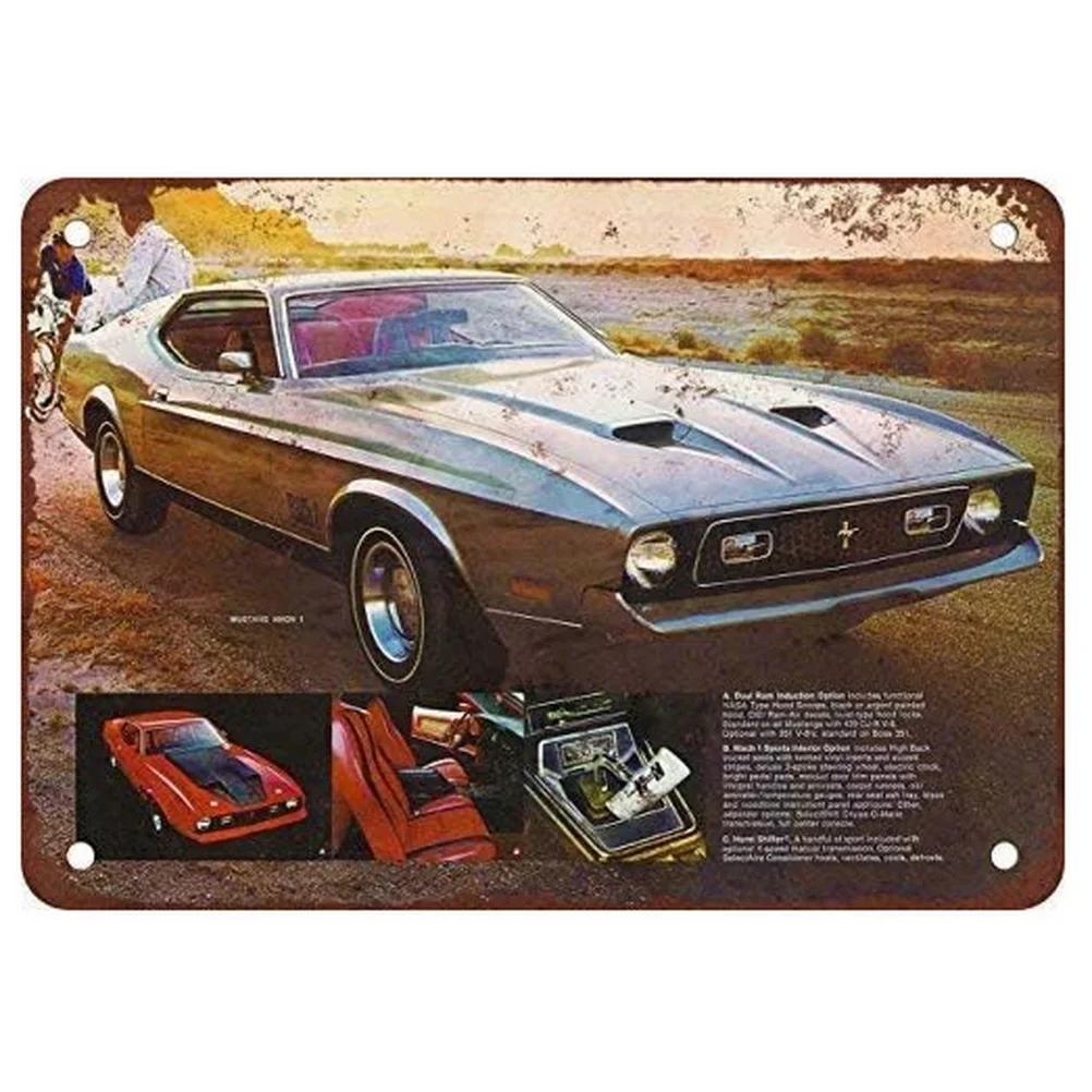 Grand Prix Automobile DeNice Metal Tin Signs Vintage Wall Art Racing Car Posters for Garage Man Cave Cafe Bars Pubs Decoration