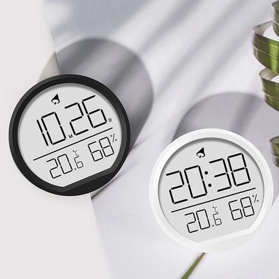 Slim Thermohygrometer Clock Indoor Home Electronic Alarm Clock Kitchen