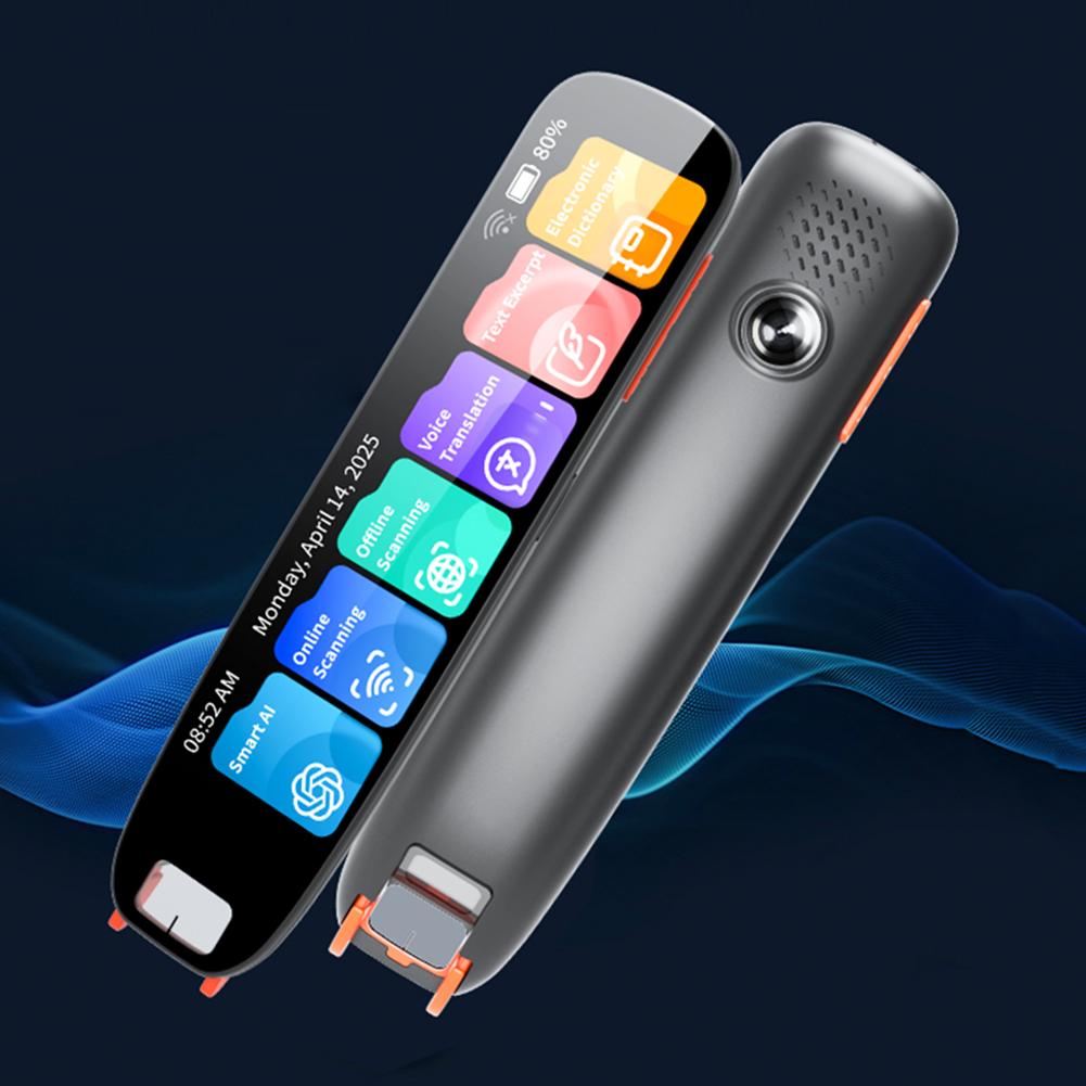 Multifunction Dictionary Pen TYPE-C Charging Offline Translation Pen 820mAh Assistive Reading Pen for Multilingual Translation