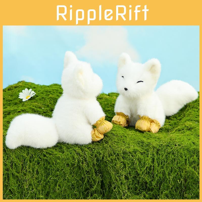 Fox Sitting Animal Posture Plush Toy Stuffed Doll Cartoon Style Children Gift