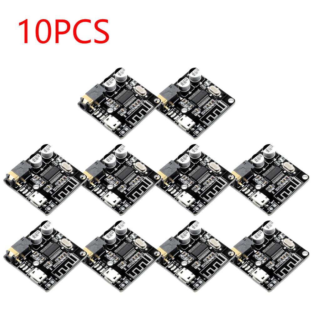 1-10pcs VHM-314 Wireless Stereo Music Module Audio Aux Bluetooth-Compatible 4.1/5.0 MP3 Decoding Player Board Micro USB 5V Power