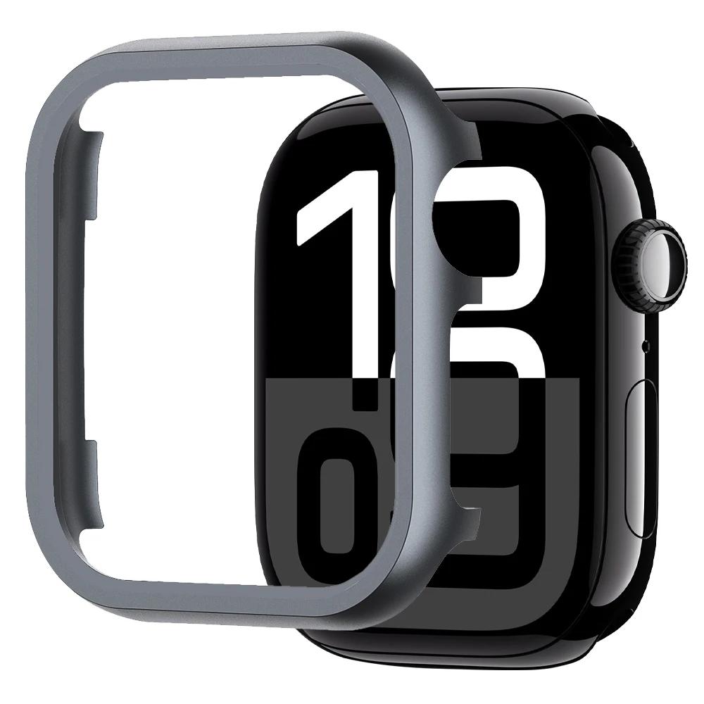 Aluminium Alloy Metal Case For Apple Watch Series 10 42mm 46mm Bumper Cases For iWatch Series Ultra 1/2 49mm Protective Cover
