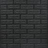Gray 70x77cm PE Foam Self Adhesive 3D Wall Stickers Wallpaper Embossed Brick Ceramic Tile Stone Wall Panels Stickers For Bedroom Kitchen Living Room.