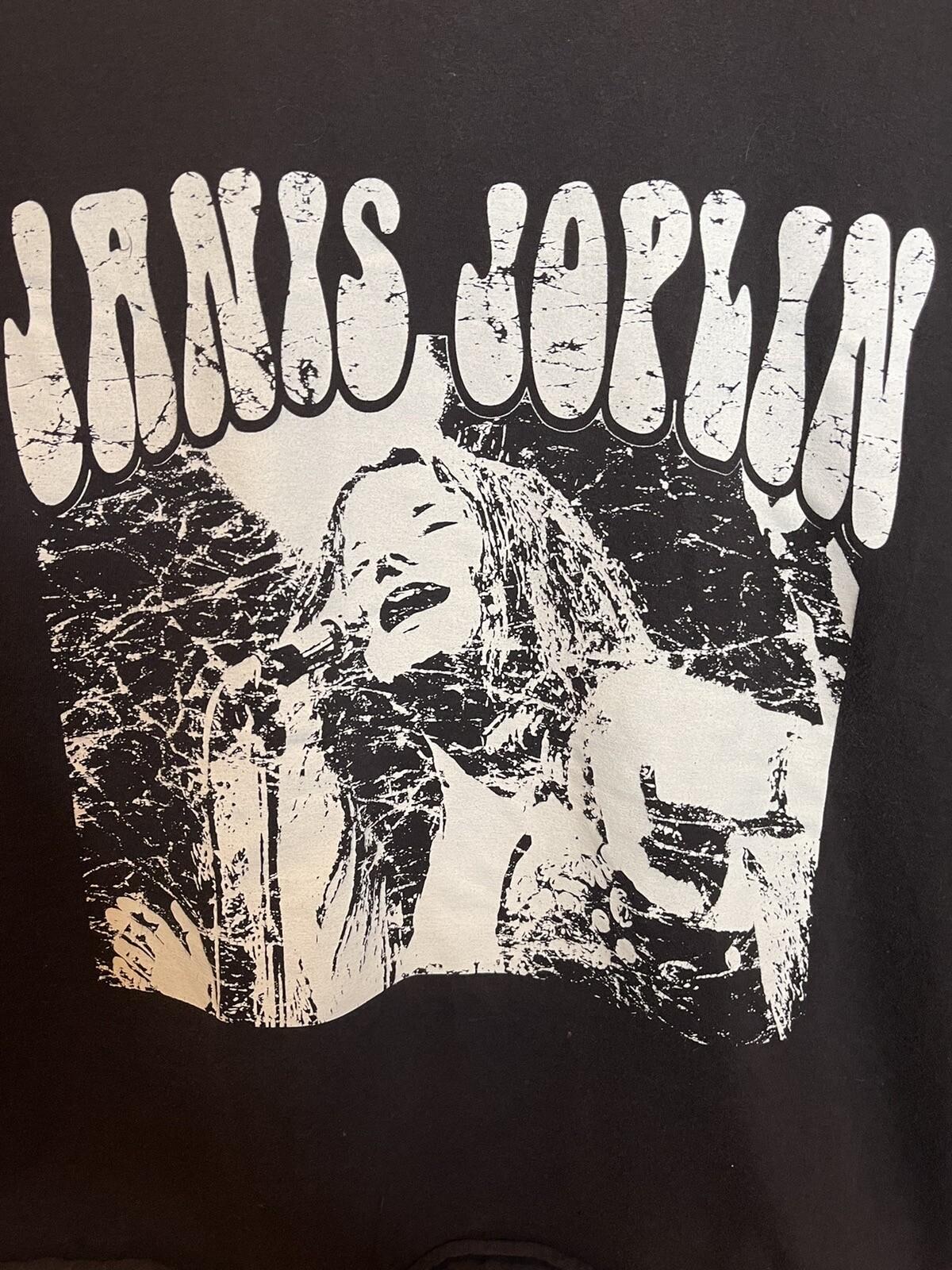 Rare! Janis Joplin Cotton Shirt Unisex Concert S to 5XL BO663 Unisex T-Shirt XL