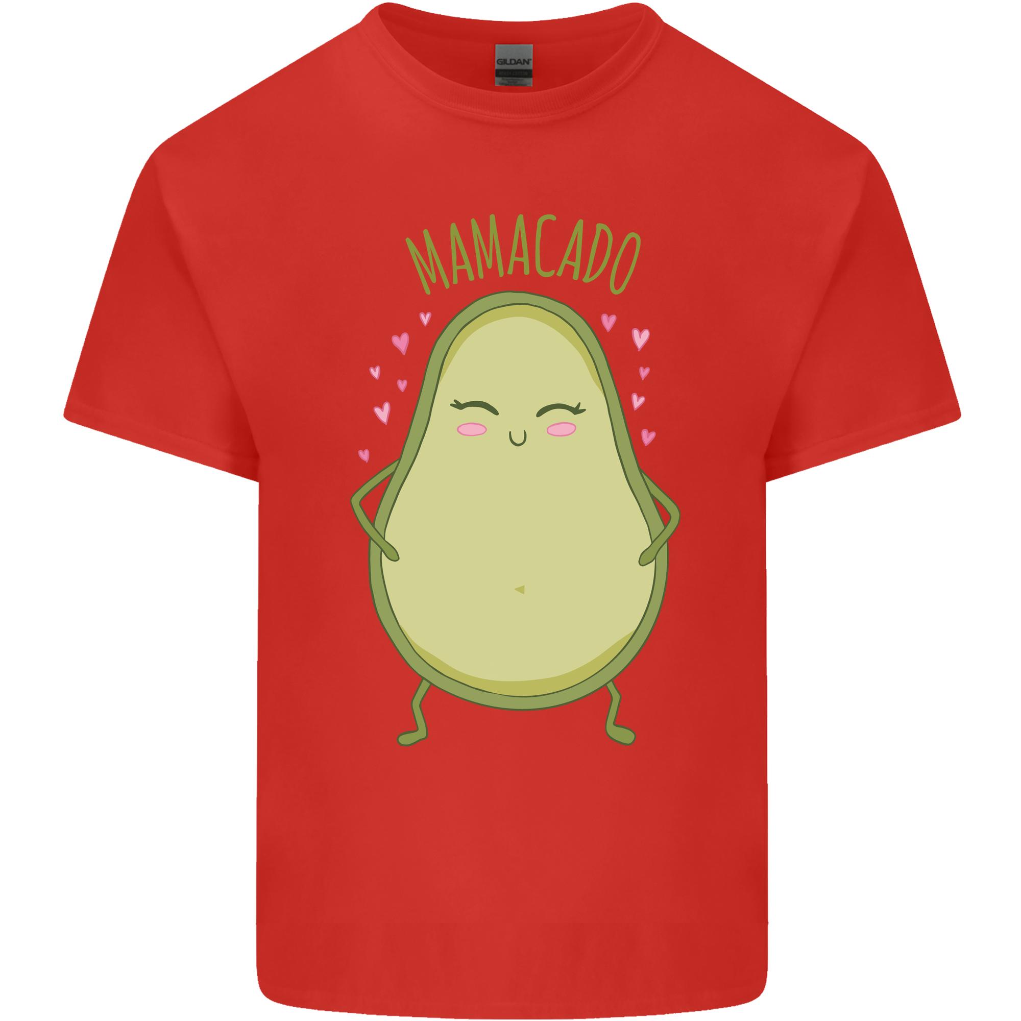 Funny Mothers Day Mamacado Avacado Unisexs Light Cotton TShirt S
