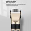 Rechargeable Cordless Hair Clipper IPX6 Waterproof Washable Hair Trimmer with Guide Combs for Home Personal Grooming Use