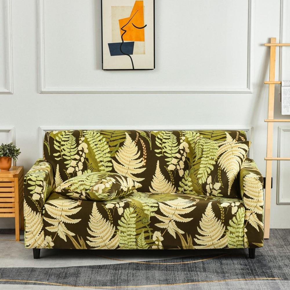 Universal Stretchable Couch Cover Set for Single Double Triple Seater Sofa Full Coverage Slipcovers