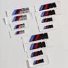 45mm 55mm 73mm 90mm For BMW M M3 M5 M6 E90 F30 E46 G20 E36 Car Fender Side Emblem Rear Trunk Badge M Logo Stickers Accessories