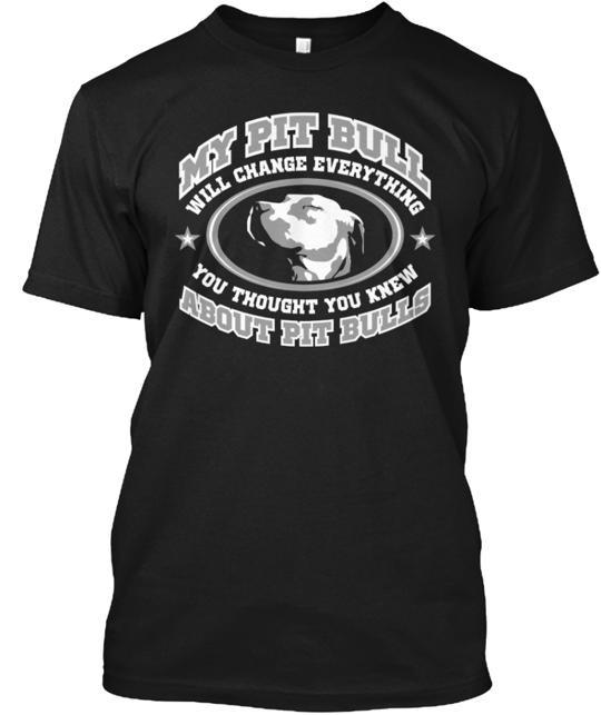 My Pit Bull T-Shirt Made in the USA Size S to 5XL S