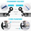 Bike    Kit Portable     ing Tools Kit Box Tire Fixing Kit Bag with Tire Pump Multifunctional Tools Tire Tube Patches