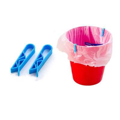 Trash Can Clamps Garbage Bag Holders 2pcs Slipproof Plastic Trash Holders