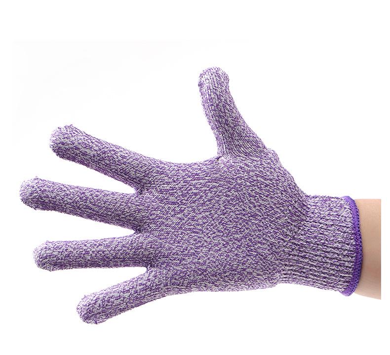Level 5 Cut-Resistant HPPE Children's Gloves for Kitchen Safety, Multi-Color Options