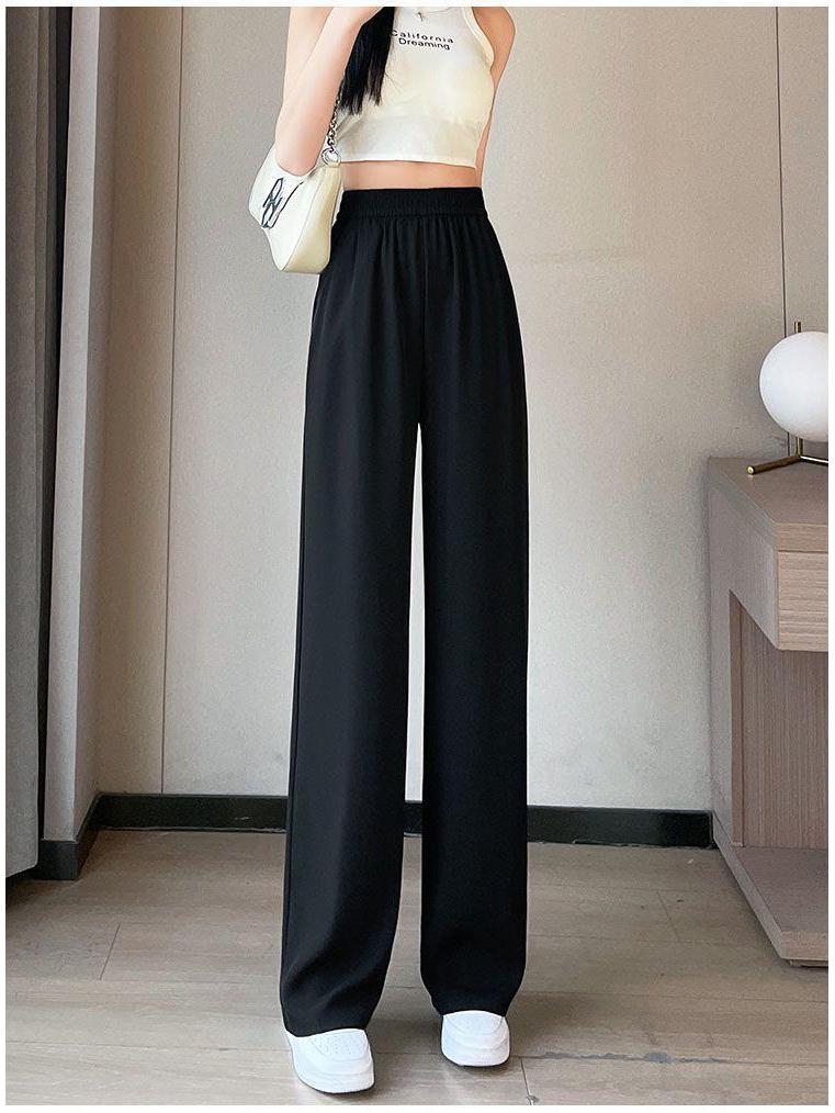 Schwarze Palazzo-Hosen für Damen (Petite) - Optionen mit schmalem & weitem Bein