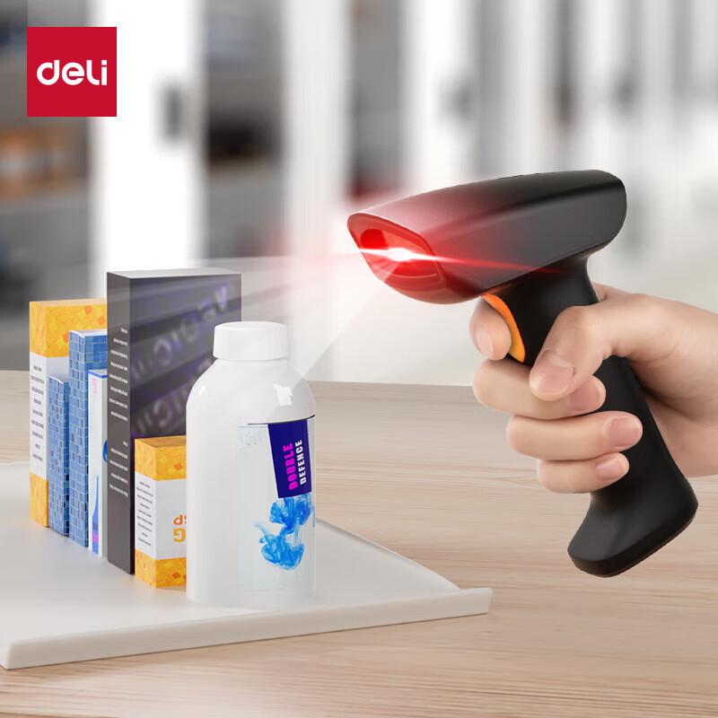 Deli AA62 2D Wireless Handheld Barcode Scanner