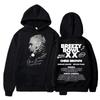 Rapper Chris Brown Breezy Bowl XX Concert Hoodies Hip Hop Fashion Unisex Women Sweatshirt Oversized Casual Long Sleeve Streetwear